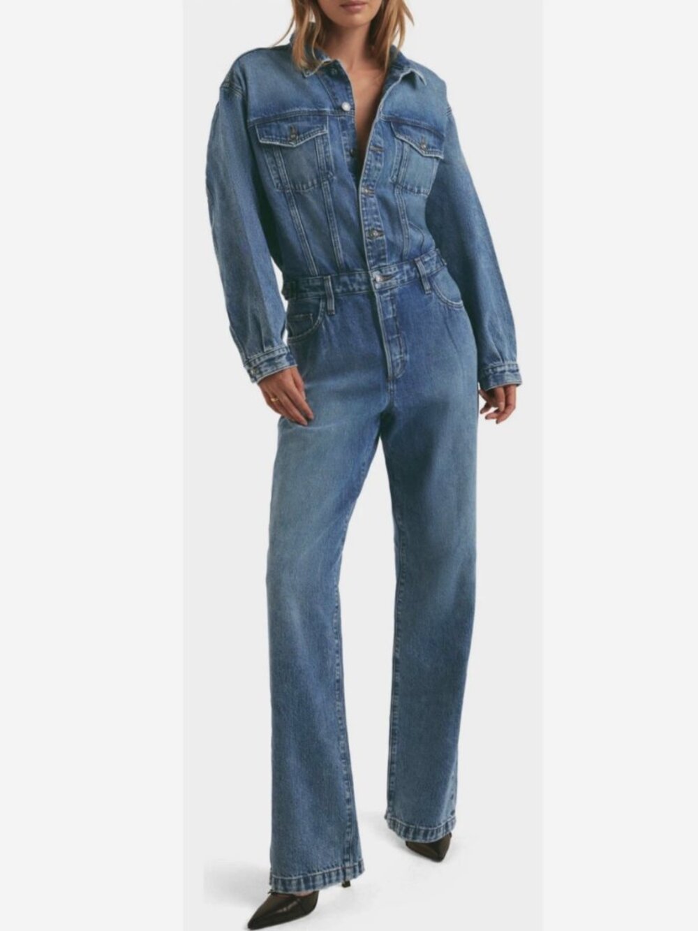 Favorite Daughter The Epic Denim Jumpsuit